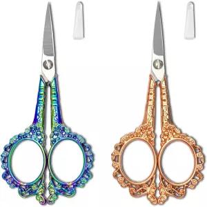 자수 가위 바느질 실을 자를 수 있는 작은 날카로운 재봉 실밥 공예 원단 크로스 스티치 크로셰 용품