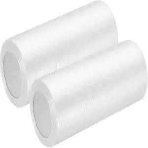 가구 바닥재 자동차 카펫 DIY 프로젝트를 보호하기 위한 uxcell 2 롤 플라스틱 드롭 천 9 x 52 피트 방진