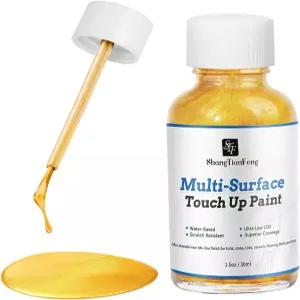 골드 터치업 페인트 고광택 다면 리치 페인트는 금속 목재 주철 플라스틱 캔버스 전기 제품 아크릴 에나멜