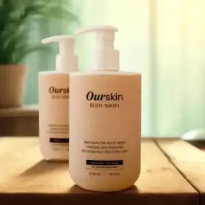 몽디에스 아워스킨 수분가득 등드름 향좋은 온가족 임산부 순한 비건 대용량 바디클렌저 선물