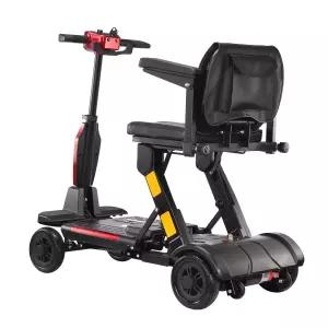 Baichen 4륜 자동 접이식 전동 스쿠터 경량 휴대용 노인용 이동보조기 차량적재 가능