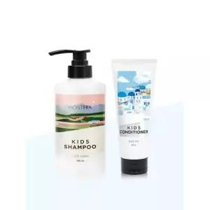 몽프라 초등 키즈 샴푸+컨디셔너 세트 플러피파우더 블랑솝 린스 트리트먼트