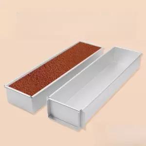 티라미수 틀 케이크 몰드 직사각형 베이킹 긴 트레이 티라미수용기 디저트 기름종이 원형 떡