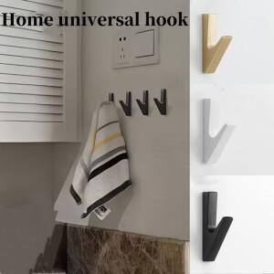 북유럽 알루미늄 합금 옷 걸이 휴대품 보관소 침실 입구 작은 후크 욕실 액세서리