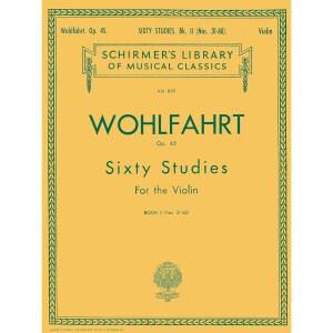 Wohlfahrt u2013 60 연구, Op. 고전 | Wohlfahrt 방법 839권 프란츠 쉬머 악보 고전 | ... 연습 45 u2013 책 도서관) 바이올린 2 도서관 (쉬머 악보 u2013