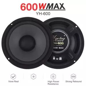 600W 6.5인치/500W 5인치/400W 4인치 차량용 스피커 사운드 시스템 동축 풀레인지 카 스테레오