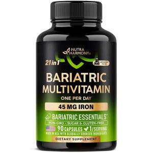 비만 멀티비타민 설탕 비타민 여성 필수 글루텐 올인원 철분 보충제 무첨가 90캡슐 소매 매일 미국산 대두 21가지 45MG 사용 남성용 지원