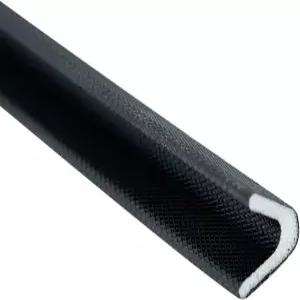 V 모양 웨더스트립 도어 12 측면 홈 폼 필러 단열재 갭 방음 Ft 잼 프레임 씰 바텀 스트립 블랙 26