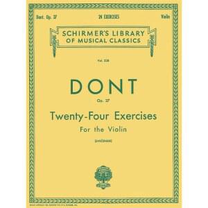 하지 마세요 - 바이올린 쉬머 도서관) | 제328권 고급 (쉬머의 바이올린 ... 37 연주자를 고전 24권 Op 중급에서 위한 | 클래식 음악 악보 무반주 도서관