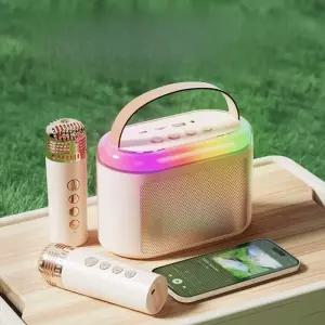 가정용 블루투스 스피커 무선 노래방 마이크 야외 소형 우퍼