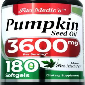 피토 메디시스 랩 호박씨 오일 180 소프트젤 캡슐 초고흡수성.