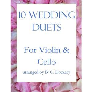 바이올린과 첼로를 위한 결혼 듀엣 10곡 예식 연주용 이중주 악보집