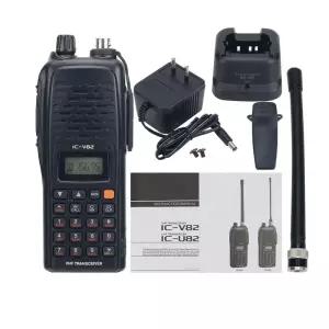 7W 고출력 IC-V82 VHF 송수신기 라디오 휴대용 워키토키 핸드헬드 송수신 장거리 통신 3-7KM