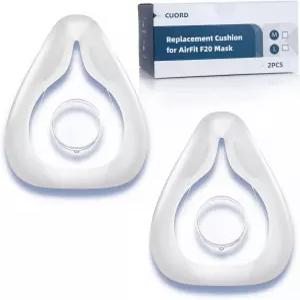 ResMed AirFit F20 FSAHSA 자격을 갖춘 핏 코와 있는 씰 신뢰할 커버 덮는 호환 및 2팩 입을 페이스
