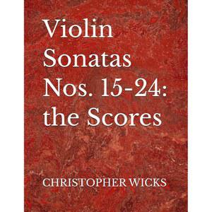 바이올린 소나타 15번부터 24번까지 수록 학습과 연주용 악보집