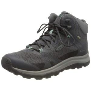 여성용 테라도라 미드 하이킹화 스틸 웨이브 그레이 오션