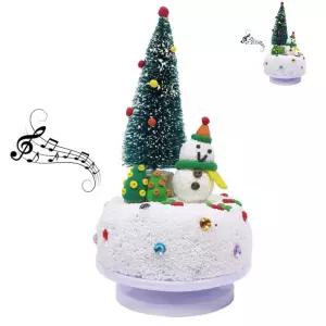 미니어처트리 글로벌이지 눈사람 오르골 만들기 폼클레이 (10인용)