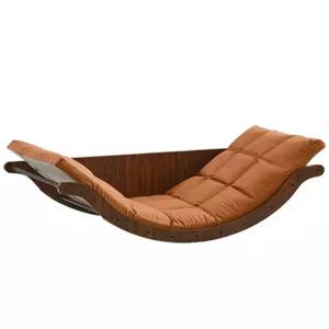 1인용 흔들의자 스트레칭 스윙체어 발받침 패드 멀티 로킹 안락 릴렉스 체어