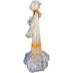 투망 왕대 그물망 그물 경심 고리추 테두리 촘촘한 쏘가리 물고기