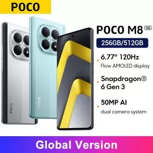 스마트폰 글로벌 버전 POCO M8 스냅드래곤 6세대 3 모바일 플랫폼 5520mAh(일반) 배터리 50MP 메인