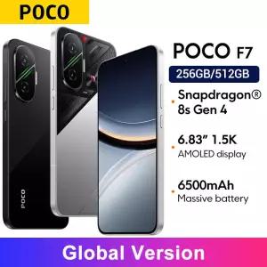 글로벌 버전 포코 F7 5G 6.83인치 1.5K AMOLED NFC 6500mAh 배터리 50MP 카메라 OIS 90W 하이프차지