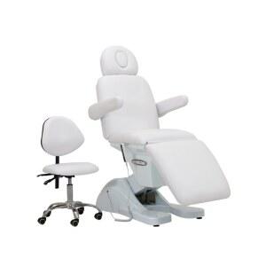 네일샵 전동 리클라이너 침대 팔걸이 전기식 블랙 짧은메쉬판 스폰지 회색 보드