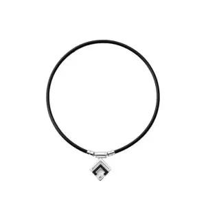 프리미엄 목걸이 액세서리 마그네틱 실버블랙 선물 무광택 운동선수 한정판 L