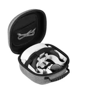 Oculus 호환 Meta Quest 3S/Quest 3/Quest 2 VR 헤드셋 및 터치 컨트롤러 케이스 VR 액세서리용 ABYN-하드