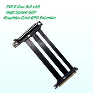 그래픽 카드용 PCIe x16 5.0 라이저 고속 GUP 수직 마운트 GEN 확장기 유연 케이블