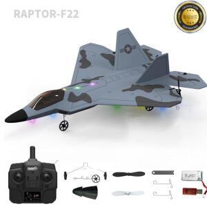 2024 새로운 F22S 2.4G 4CH 3D6G RC 비행기 랩터 전투기 WLtoys A180 업그레이드 버전 자이로 스코프 아웃