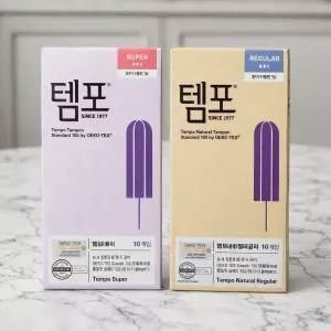 템포 10개입 양많은날 슈퍼 10팩 + 양보통인날 레귤러 10팩