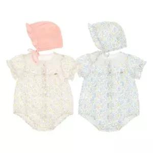 [NS홈쇼핑](압소바출산,백일,조카옷)클로반소바디슈트모자세트(A1310624)..[35780660]