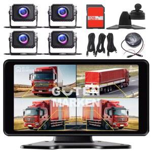 화물차 4채널 블랙박스 4CH 경보기 케이블 5채널 AHD720P 10 버스 1인치 트럭