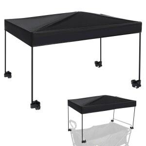 VOONKE 왜건 캐노피 커버 정원 푸시 액세서리 야외 왜건 차양 유모차 쇼핑 휴대용