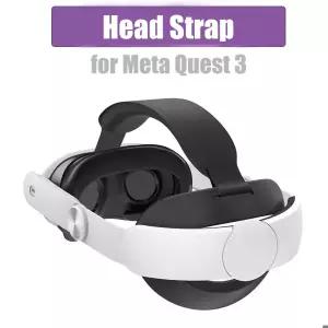 Meta Quest 3 헤드 스트랩 업그레이드용 헤드 스트랩 엘리트 Oculus 호환 Quest 3 VR 액세서리용 대체