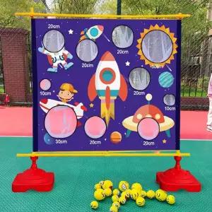 물풍선 맞추기 과녁판 행사 단체 게임 체육대회 축제 투구