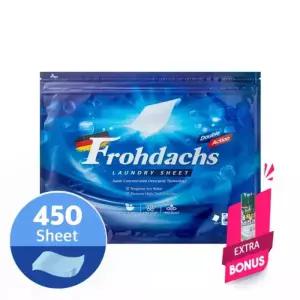 욕실청소세제 대용량 프로닥스 시트세제 30매x15팩 총 450매 통돌이 드럼세탁기 공용 중성세제 종이세탁세