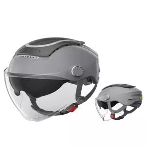 오토바이 여름 헬멧 시원한 경량 하프 반모 썬바이저 가벼운 클래식