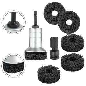 1PCS 휠 허브 액슬 헤드 녹 제거 도구 브레이크 디스크 연삭 헤드 일관된 성능 및 효과적인 녹 청소