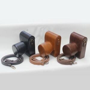 [호환품]라이카 호환 Q Q-P Q2 Q3 카메라 가죽 케이스 가방 스트랩