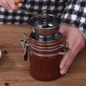 커피 원두 분쇄기 그라인더 수동 핸드 휴대용 피크닉