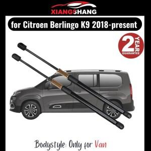 [호환품]Citroen Berlingo (K9) -현재 밴 용 2pcs 후면 댐퍼 스프링 트렁크 부츠 가스 충전 스트럿츠 포함