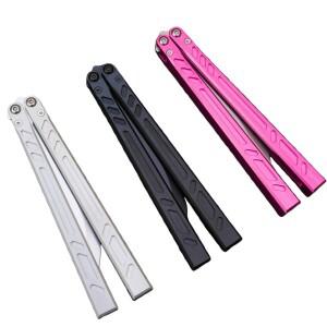 발리플러스 알루미늄 베어본스 발리송 트레이너 플리핑 툴 채널 핸들 버터플라이 나이프