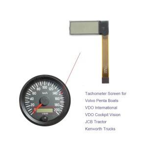 타코미터 게이지 디지털 스크린 LCD 디스플레이 화면 VDO 볼보 호환 펜타 JCB 트랙터 보트용
