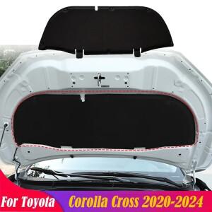 [호환품]Toyota 호환 Corolla Cross -2024 프론트 엔진 후드 단열 패드 방음 매트 커버 폼 사운드 히트 코