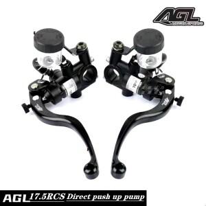 [호환품]레이싱 전기 스쿠터 모토 더트 바이크용 CNC 바이크 오토바이 브레이크 클러치 펌프 레버 핸들 유