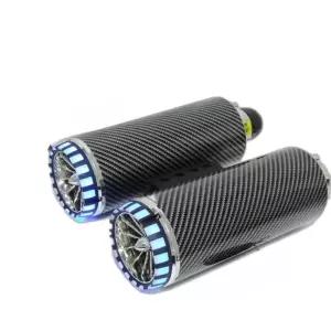 전자 배기음 스피커 대포 오토바이 엔진 소음기