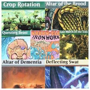 마법 프록시 카드(최고 ) 우르자 사가 아르기브의 마이렐 방패 피렉시안 제단 게더링 보드 플레잉 트레이