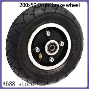 [호환품]8인치 휠 드럼 브레이크 포함 공압식 확장형 전동 스쿠터 알루미늄 200x50