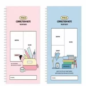 [문구] 수학 학습노트 초등학생 노트 스프링 제본 3권